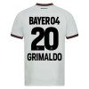 Bayer 04 Leverkusen Alejandro Grimaldo 20 Borte 23-24 - Herre Fotballdrakt